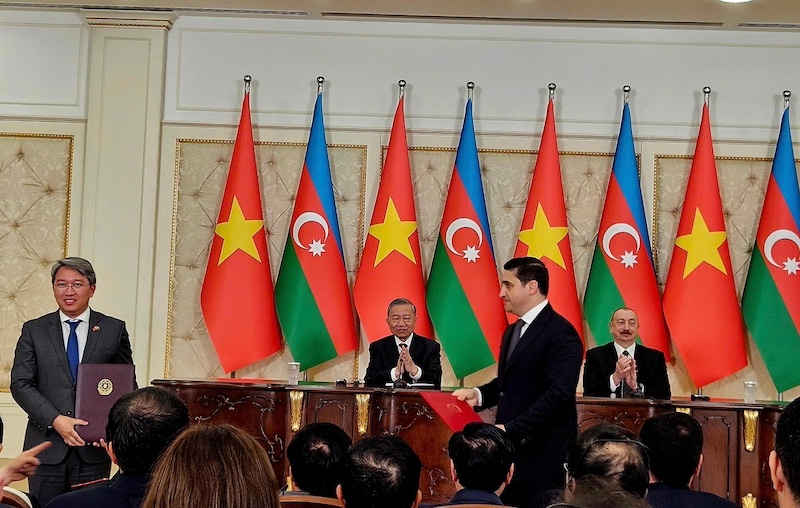 ​Đưa quan hệ hợp tác pháp luật với Azerbaijan đi vào chiều sâu thực chất
